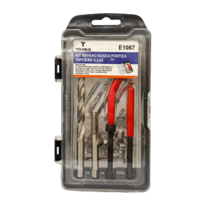 Kit Reparo de Rosca Postiça M8x1.05 25 Pçs - E1067 TONNUS